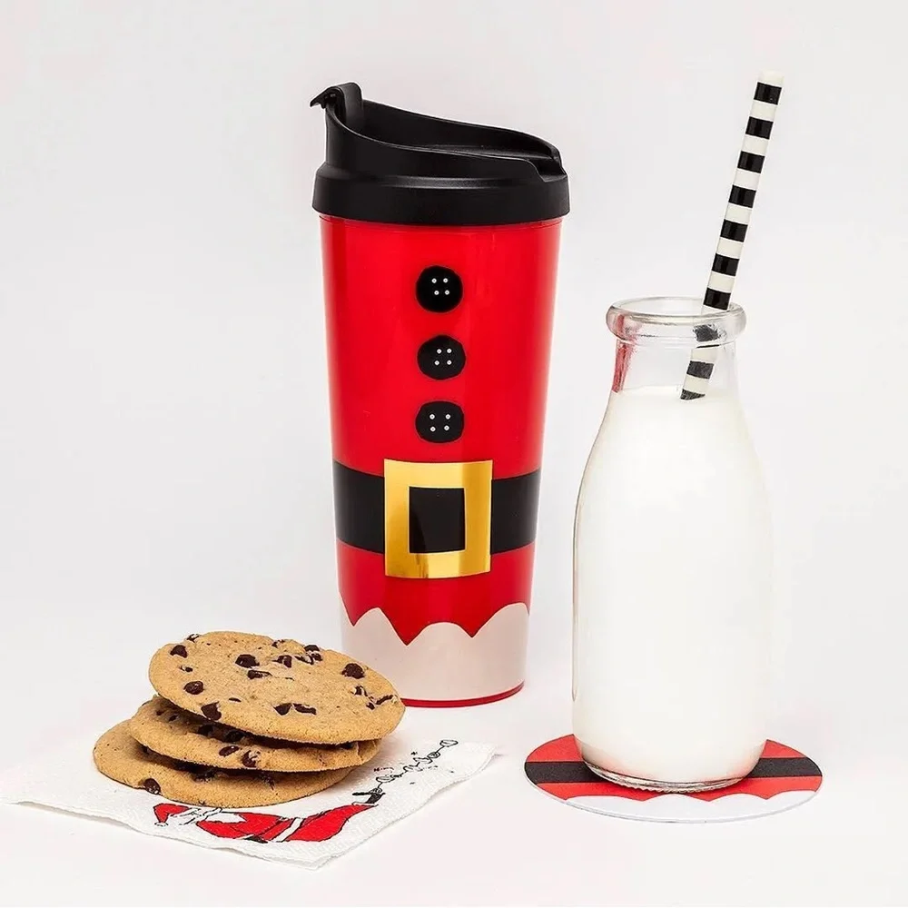 KATE SPADE SANTA SUIT THERMAL MUG 16oz